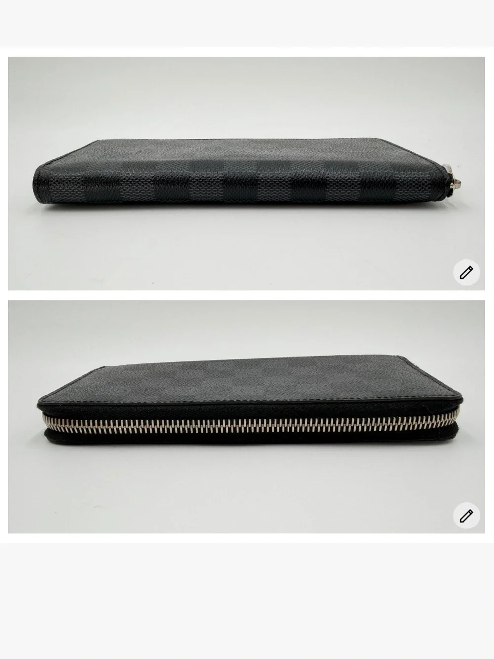 Unisex Louis Vuitton Damier Graphite Zip-Around Wallet in Excellent Condition!🩶 - Picture 11 of 16